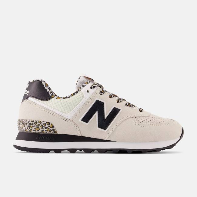 New Balance 574 Sneakers Dam Vita Svarta | NB285HXZ