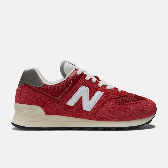 New Balance 574 Sneakers Herr Röda Vita | NB609RCI