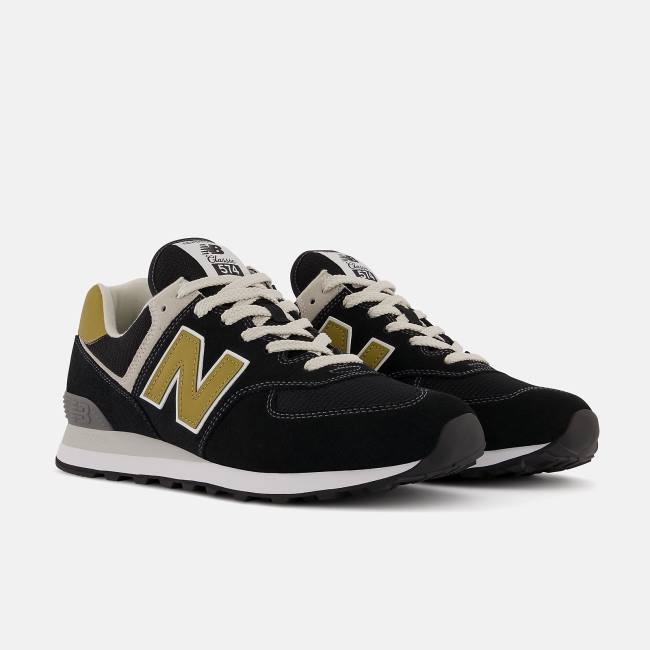 New Balance 574 Sneakers Herr Svarta Bruna | NB542HGL