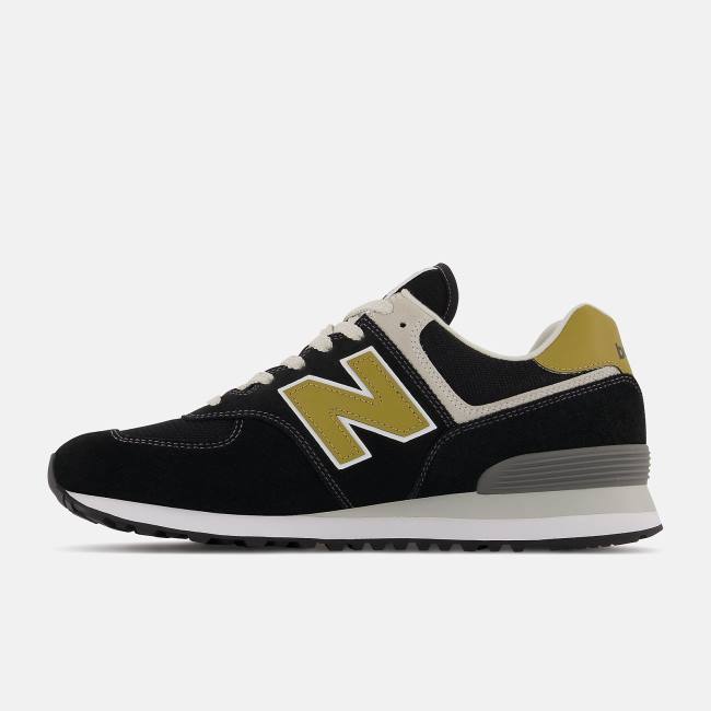 New Balance 574 Sneakers Herr Svarta Bruna | NB542HGL