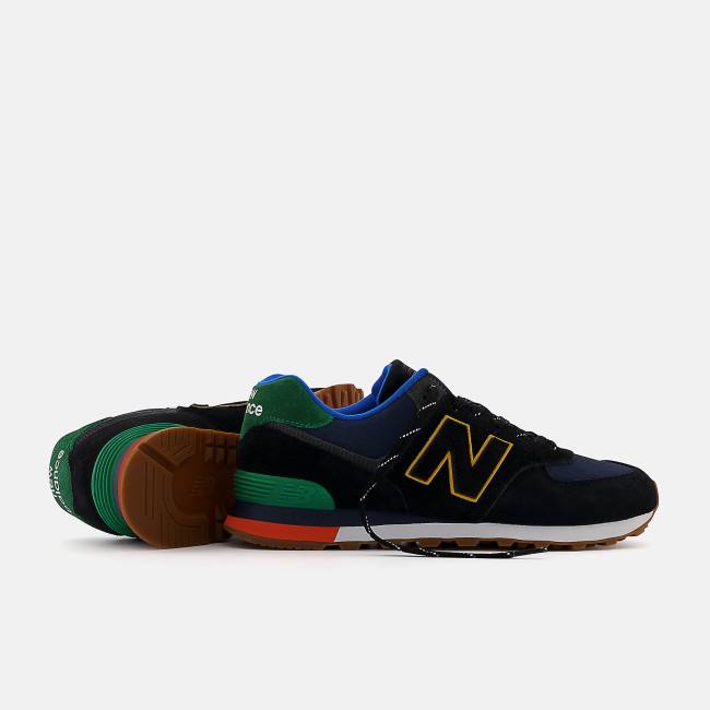 New Balance 574 Sneakers Herr Svarta Gröna | NB247WKD