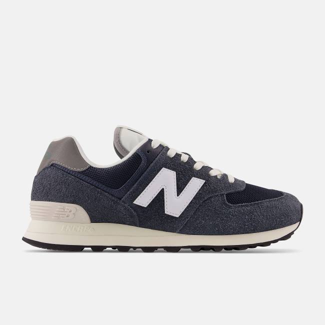 New Balance 574 Sneakers Herr Svarta Vita | NB247FLB