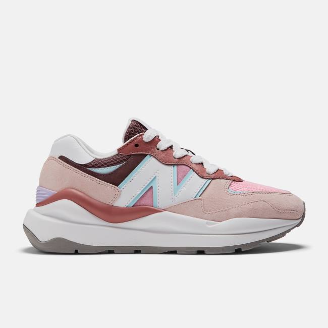 New Balance 57/40 Sneakers Dam Rosa Bruna Rosa Vita | NB936WIV