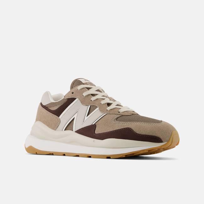 New Balance 57/40 Sneakers Herr Ljusbruna Svarta Kaffe Vita | NB183KQU