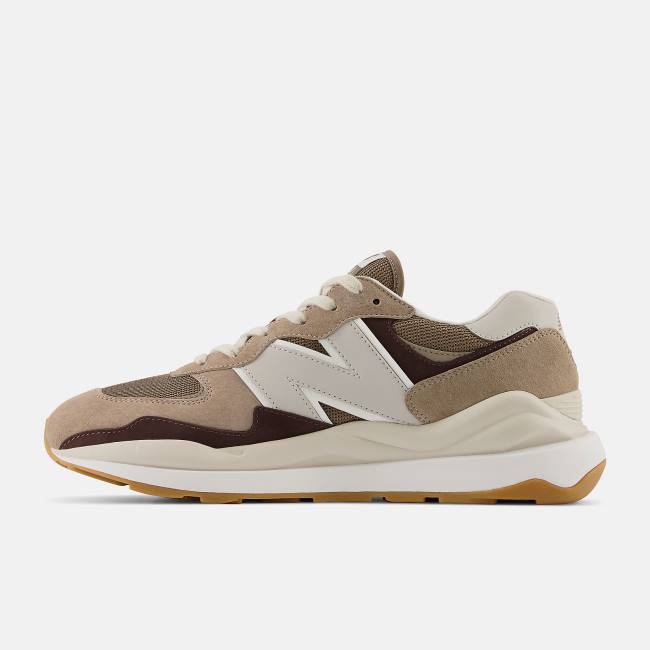 New Balance 57/40 Sneakers Herr Ljusbruna Svarta Kaffe Vita | NB183KQU