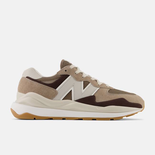 New Balance 57/40 Sneakers Herr Ljusbruna Svarta Kaffe Vita | NB183KQU