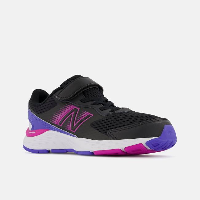 New Balance 680v6 Bungee Löparskor Barn Svarta | NB023XQW