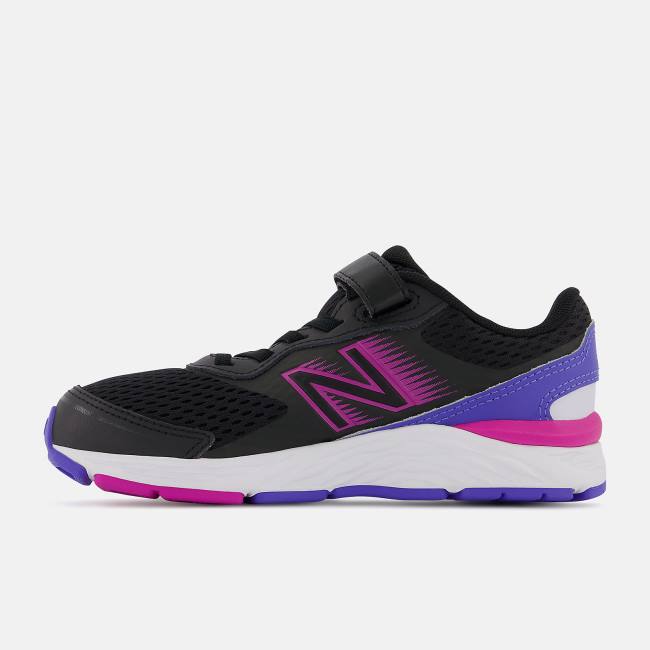 New Balance 680v6 Bungee Löparskor Barn Svarta | NB023XQW