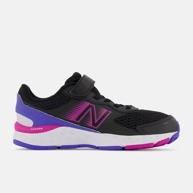 New Balance 680v6 Bungee Löparskor Barn Svarta | NB023XQW