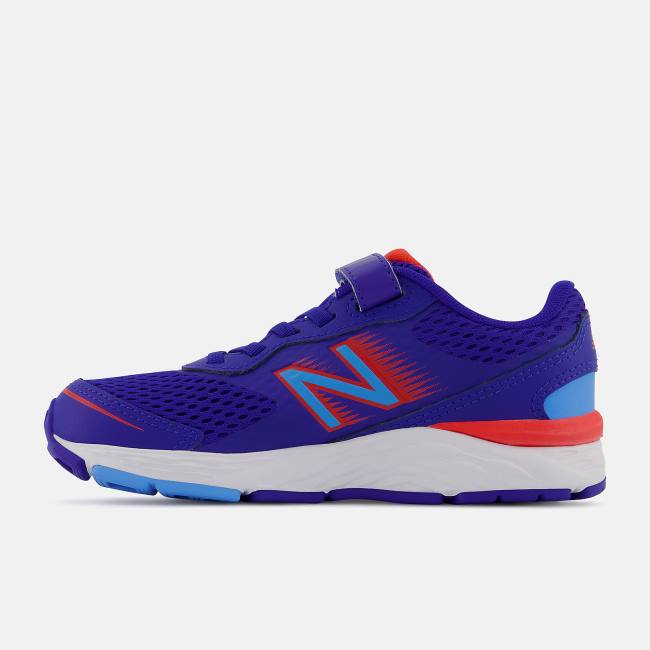 New Balance 680v6 Bungee Löparskor Barn Blå | NB247TVM