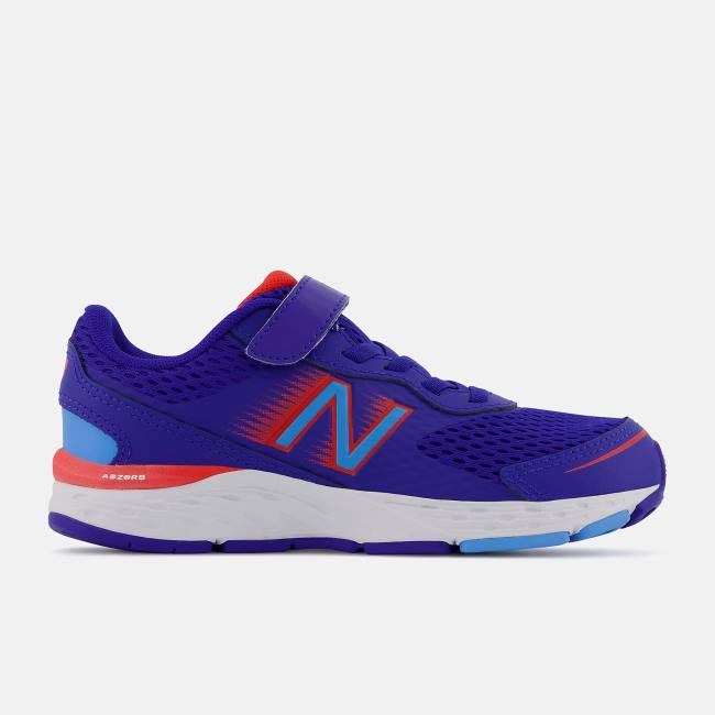 New Balance 680v6 Bungee Löparskor Barn Blå | NB247TVM