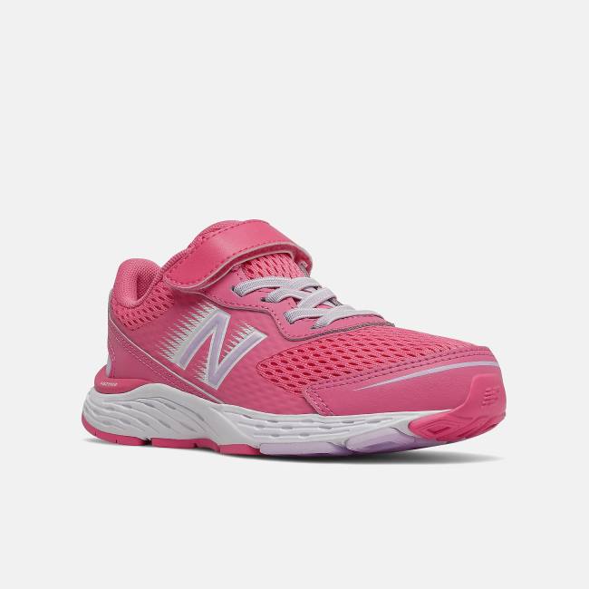 New Balance 680v6 Bungee Löparskor Barn Rosa | NB982PZW