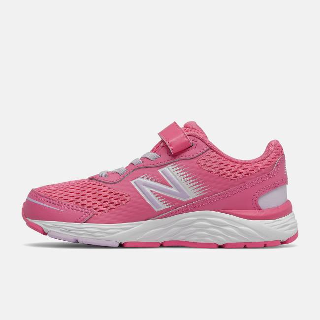 New Balance 680v6 Bungee Löparskor Barn Rosa | NB982PZW