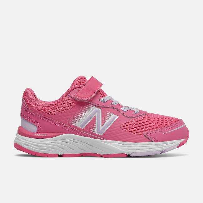 New Balance 680v6 Bungee Löparskor Barn Rosa | NB982PZW