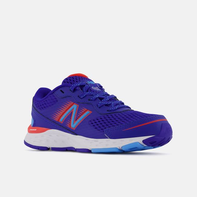 New Balance 680v6 Löparskor Barn Blå | NB326EWQ