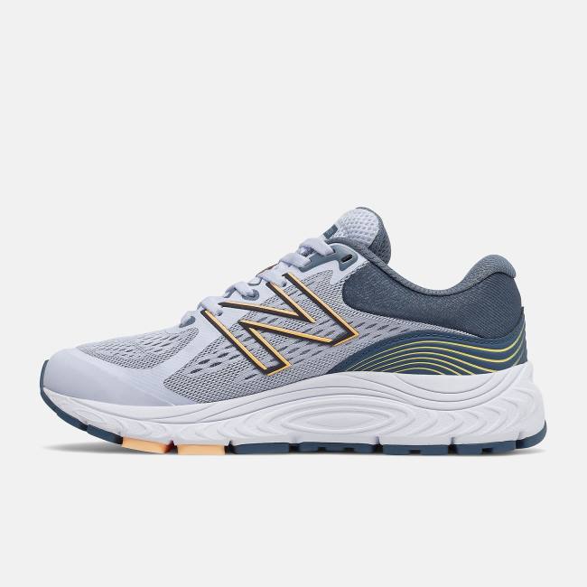 New Balance 840v5 Löparskor Dam Grå Ljusmango | NB196AQC