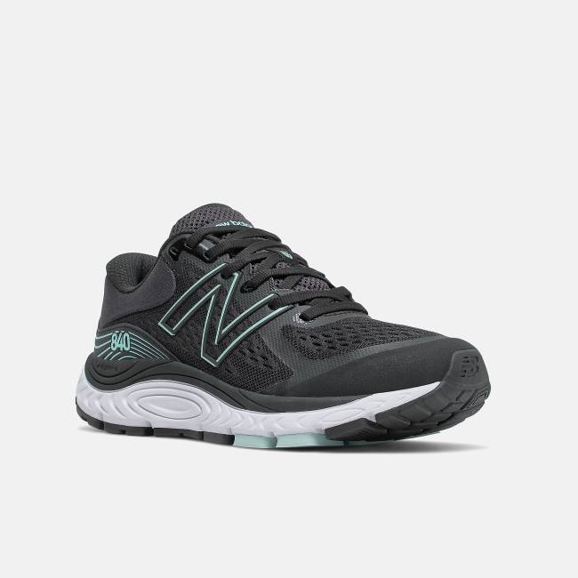 New Balance 840v5 Löparskor Dam Svarta Blå | NB489PRH