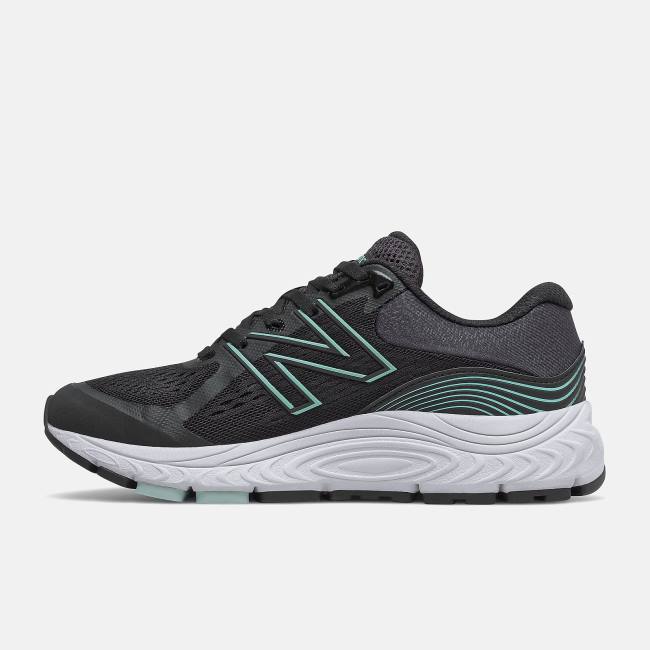 New Balance 840v5 Löparskor Dam Svarta Blå | NB489PRH