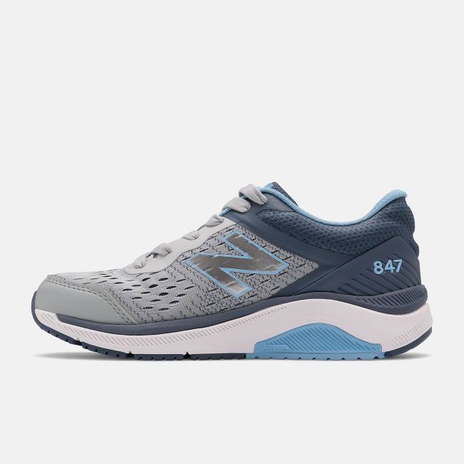 New Balance 847v4 Promenadskor Dam Ljusgrå Indigo Röda | NB230QIL