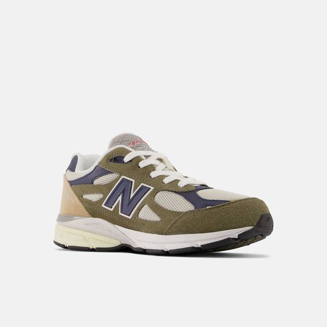 New Balance 990v3 Sneakers Barn Mörkcamo | NB324GPS