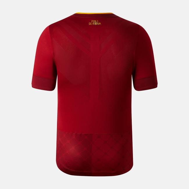 New Balance AS Roma Home Elite Korta Sleeve Jersey T-shirt Herr Röda | NB751PFO