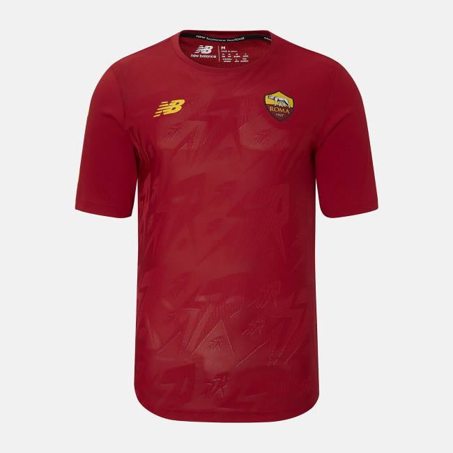 New Balance AS Roma Pre-Game Jersey T-shirt Herr Röda | NB610PEK