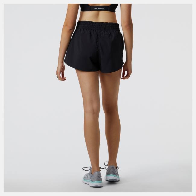 New Balance Accelerate 2.5 inch Shorts Dam Svarta | NB093SYD