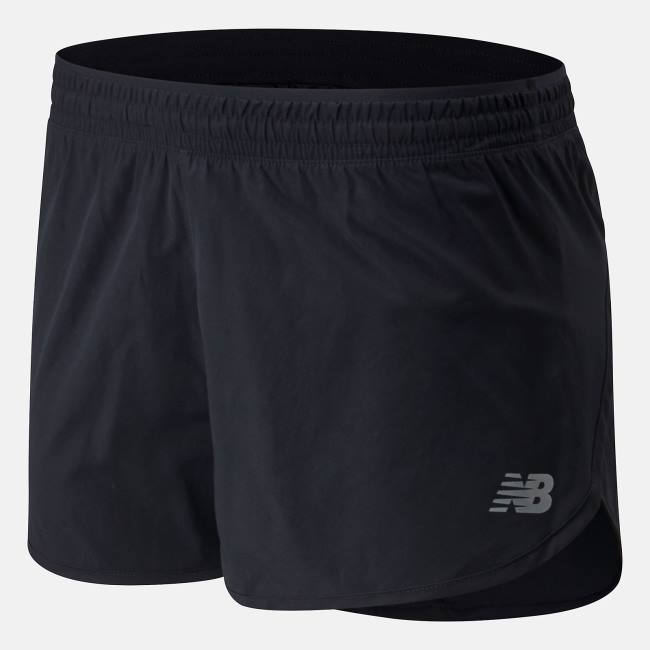 New Balance Accelerate 2.5 inch Shorts Dam Svarta | NB359YGH