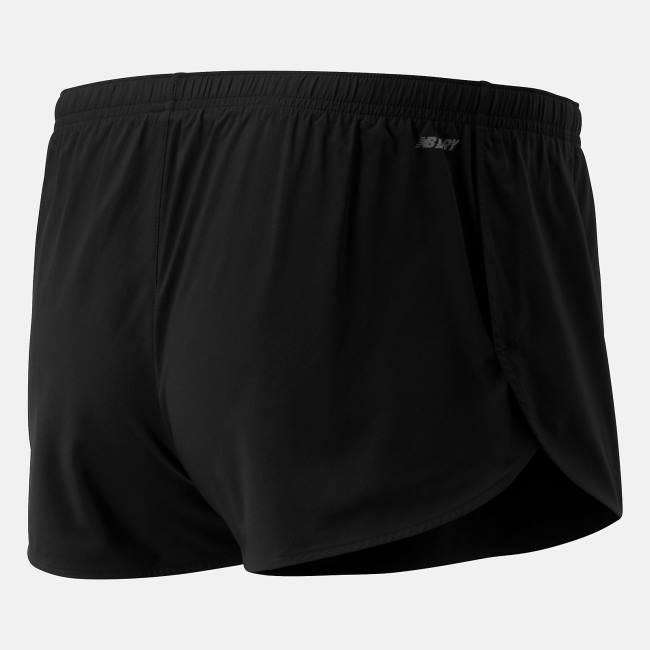 New Balance Accelerate 3 inch Split Shorts Herr Svarta | NB138XRM