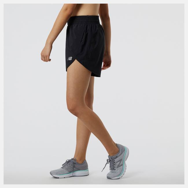 New Balance Accelerate 5 inch Shorts Dam Svarta | NB608DLG