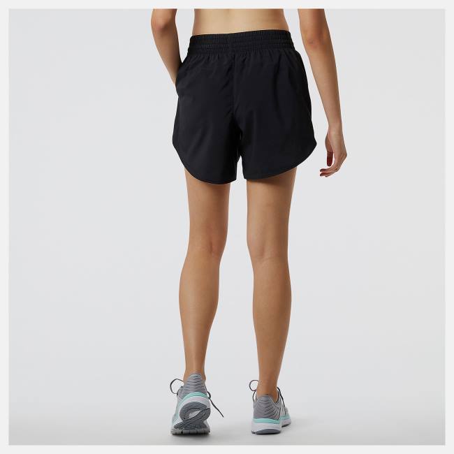 New Balance Accelerate 5 inch Shorts Dam Svarta | NB608DLG