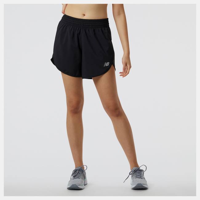 New Balance Accelerate 5 inch Shorts Dam Svarta | NB608DLG