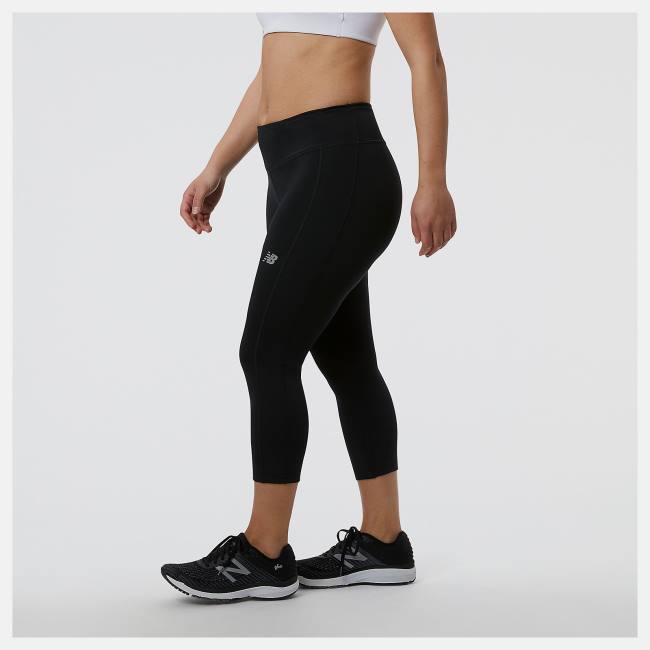 New Balance Accelerate Capri Leggings Dam Svarta | NB571BML