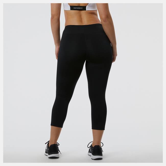 New Balance Accelerate Capri Leggings Dam Svarta | NB571BML