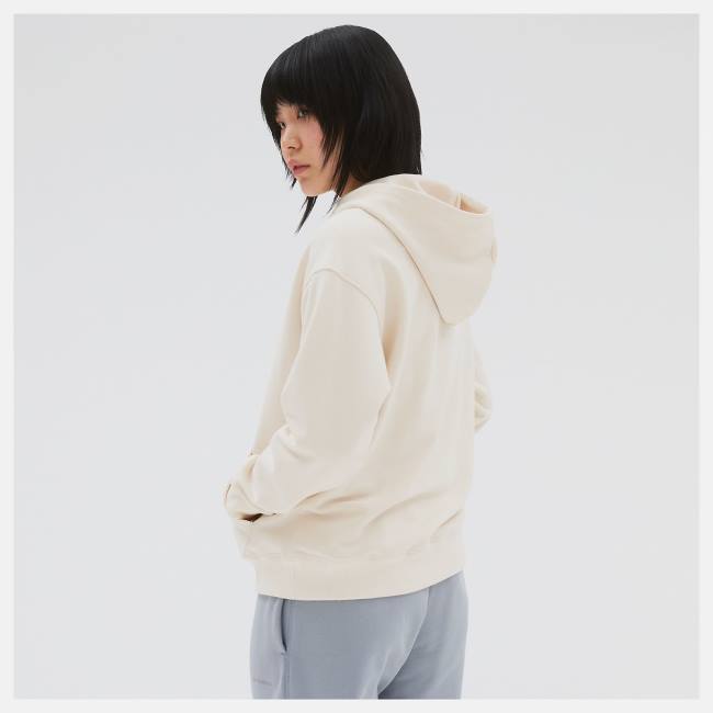 New Balance Athletics Nature State French Terry Hoodie Dam Beige | NB168JAS