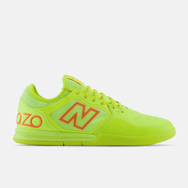 New Balance Audazo v5+ Pro IN Fotbollsskor Dam Orange Ljusgröna | NB759JRV