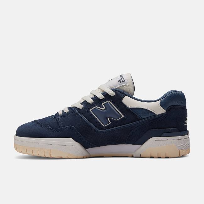 New Balance BB550 Sneakers Herr Beige Indigo Ljusblå Vita | NB964BQK