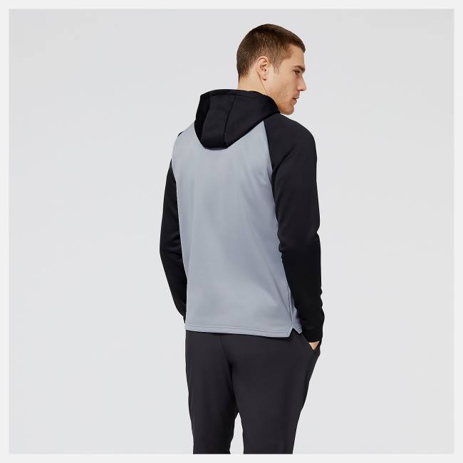 New Balance Baseball Pull Over Hoodie Herr Svarta | NB723NXV