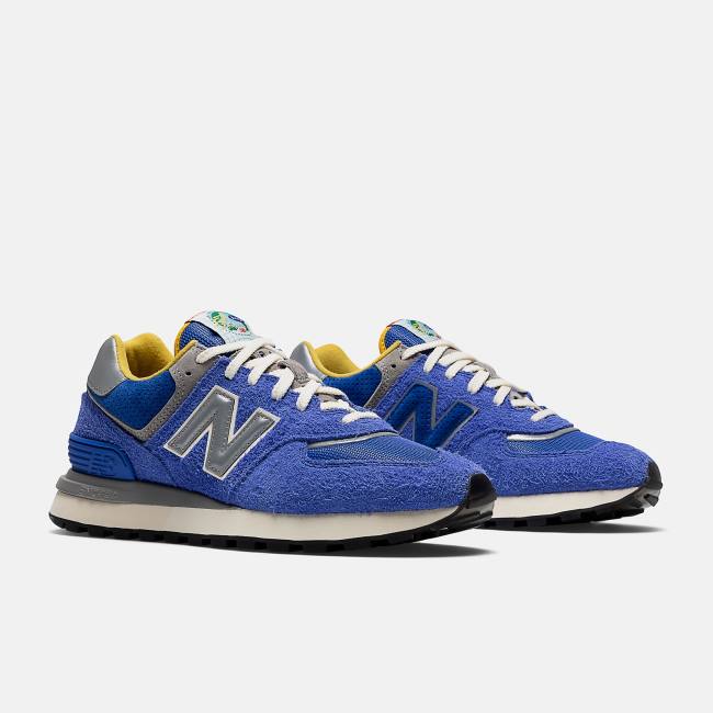 New Balance Bodega x 574 Legacy Sneakers Dam Blå | NB410ZDW