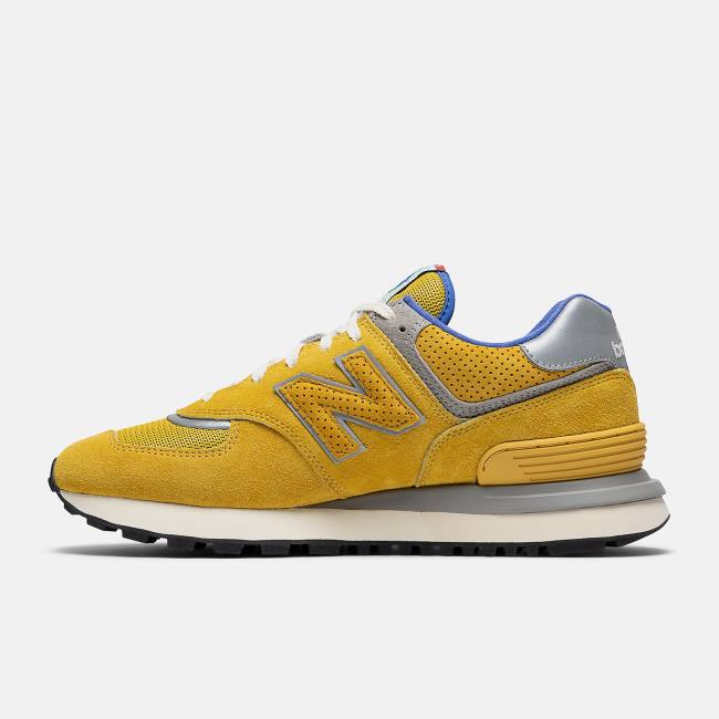 New Balance Bodega x 574 Legacy Sneakers Herr Citron Mörkgula | NB647EDN