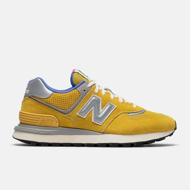 New Balance Bodega x 574 Legacy Sneakers Dam Citron Mörkgula | NB965SHI