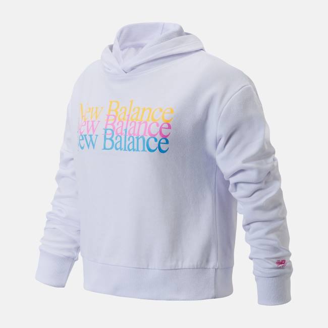 New Balance Essentials Celebrate Girls Hoodie Barn Vita | NB743KAB