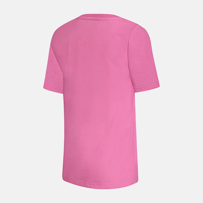 New Balance Essentials Logo Tee Girls T-shirt Barn Rosa | NB704AXK