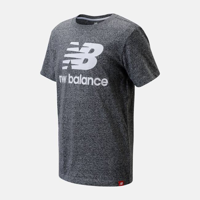 New Balance Essentials Tee Boys T-shirt Barn Grå | NB394HDV