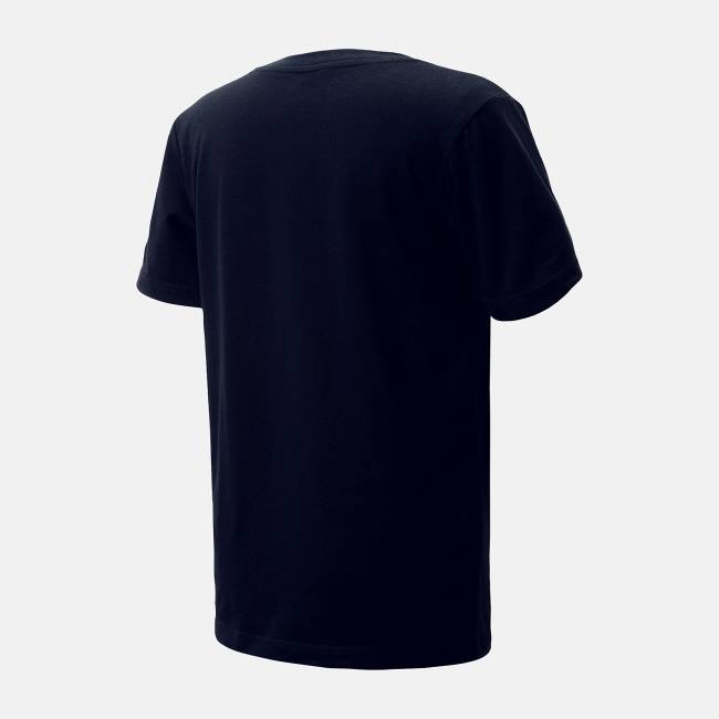 New Balance Essentials Tee Boys T-shirt Barn Marinblå | NB943HCJ