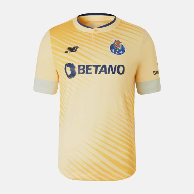 New Balance FC Porto Away Korta Sleeve Jersey T-shirt Herr Gula | NB785XRG