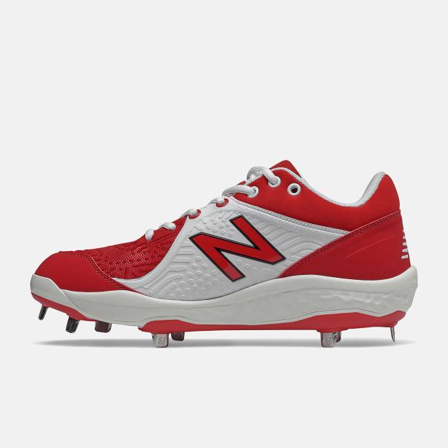 New Balance Fresh Foam 3000 v5 Metal Baseball Skor Herr Röda Vita | NB390WBA