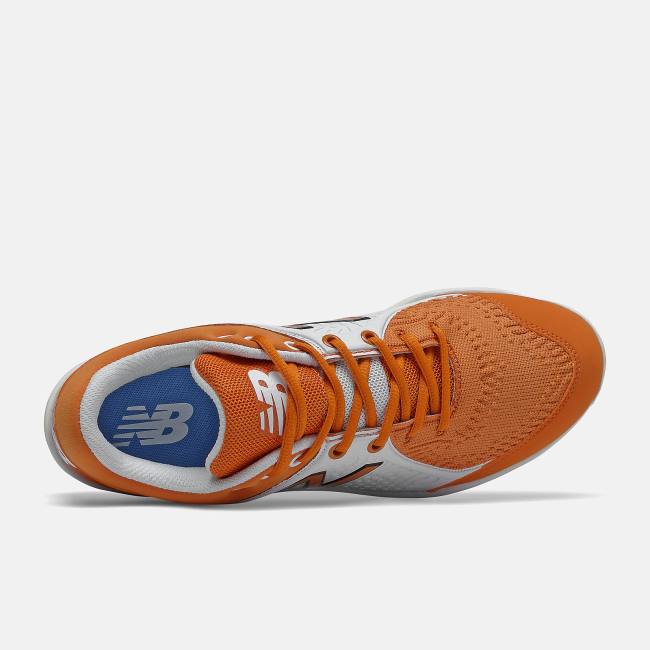 New Balance Fresh Foam 3000 v5 Metal Baseball Skor Herr Orange Vita | NB652VGA