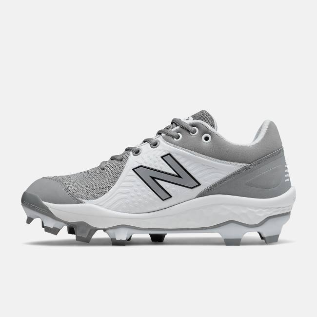 New Balance Fresh Foam 3000 v5 Molded Baseball Skor Herr Grå Vita | NB270LAS