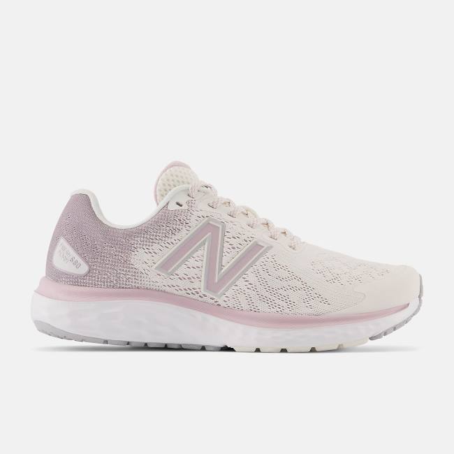 New Balance Fresh Foam 680v7 Löparskor Dam Ljusblå Lila Grå Silver Metal | NB051WPF